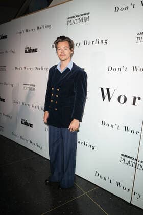Entertainment Themen der Woche KW38 Don t Worry Darling New York Photo Call Harry Styles at the Don t Worry Darling photo call at AMC Lincoln Square Theater on September 19, 2022 in New York City. New York City United States  Copyright: xJohnxNacionx originalFilename: nacion-dontworr220919_npZf5.jpg