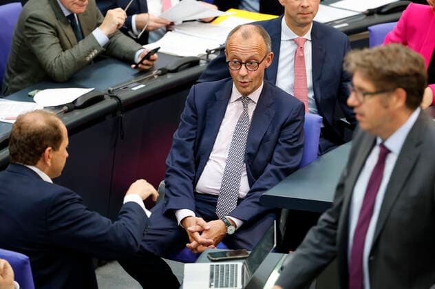 Friedrich Merz in der 53. Sitzung des Deutschen Bundestages im Reichstagsgebäude. Berlin, 21.09.2022 *** Friedrich Merz in the 53 session of the German Bundestag in the Reichstag building Berlin, 21 09 2022 Foto:xJ.xMWx xFuturexImage