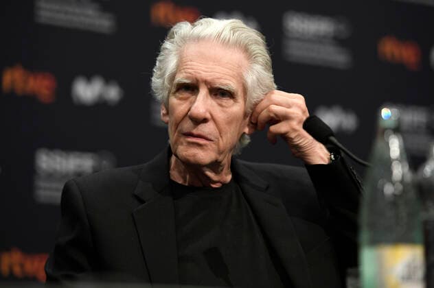 David Cronenberg bei der Pressekonferenz zur Verleihung des Donistia Awards auf dem 70. Internationalen Filmfestival San Sebastian Festival Internacional de Cine de San Sebastian im Kursaal. San Sebastian, 21.09.2022