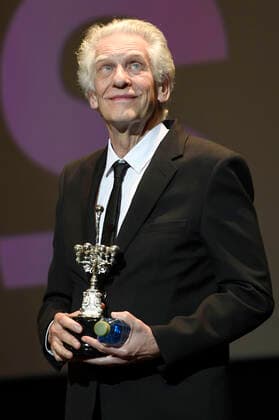 David Cronenberg bei der Verleihung des Donostia Awards für sein Lebenswerk auf dem 70. Internationalen Filmfestival San Sebastian Festival Internacional de Cine de San Sebastian im Theater Victoria Eugenia. San Sebastian, 22.09.2022