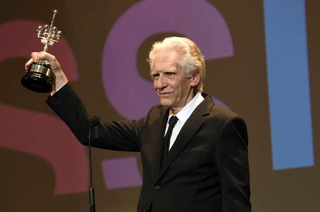 David Cronenberg bei der Verleihung des Donostia Awards für sein Lebenswerk auf dem 70. Internationalen Filmfestival San Sebastian Festival Internacional de Cine de San Sebastian im Theater Victoria Eugenia. San Sebastian, 22.09.2022