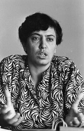 AKOPYAN SECRETARY YOUNG COMMUNIST LEAGUE ARMENIA 24795 23.06.1988 First Secretary of Armenian Young Communist League Granush Akopyan. Ruben Mangasaryan Sputnik Yerevan Armenia  Copyright: xRubenxMangasaryanx