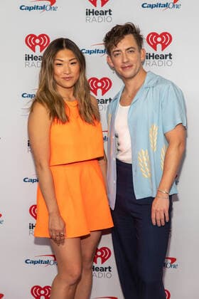 September 23, 2022, Las Vegas, Nevada, U.S: JENNA USHKOWITZ and KEVIN MCHALE arrive at the 2022 iHeartRadio Music Festival in Las Vegas, Nevada Las Vegas U.S. - ZUMAs135 20220923_zap_s135_046 Copyright: xDanielxDeSloverx