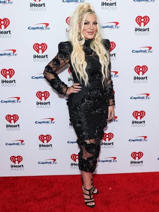2022 iHeartRadio Music Festival - Night 1 - Press Room Tori Spelling poses in the press room at the 2022 iHeartRadio Music Festival - Night 1 held at the T-Mobile Arena on September 23, 2022 in Las Vegas, Nevada, United States. T-Mobile Arena, Las Vegas, Nevada Nevada United States  Copyright: xImagexPressxAgencyx originalFilename: collin-2022ihea220924_npE98.jpg