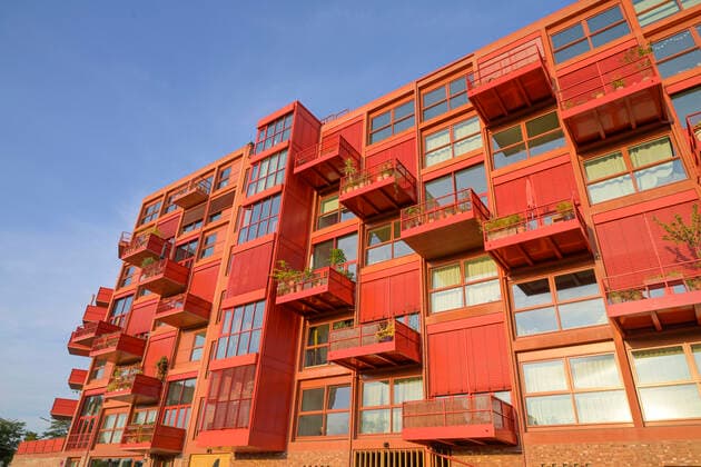 Neubauten, Am Lokdepot 14, Monumentenstraße, Kreuzberg, Friedrichshain-Kreuzberg, Berlin, Deutschland