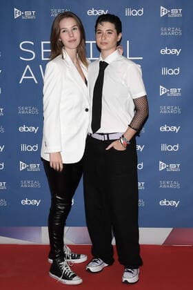 Db Milan 25 09 2022 red carpet ˜Serial Award™ photo Daniele Buffa Image in photo Charlie Moon Stacey Woodfield