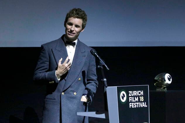 Eddie Redmayne bei der Verleihung des Golden Eye Award an Eddie Redmayne im Rahmen des Screenings des Netflix-Films The Good Nurse auf dem 18. Zurich Film Festival 2022 im Kongresshaus Zürich. Zürich, 25.09.2022