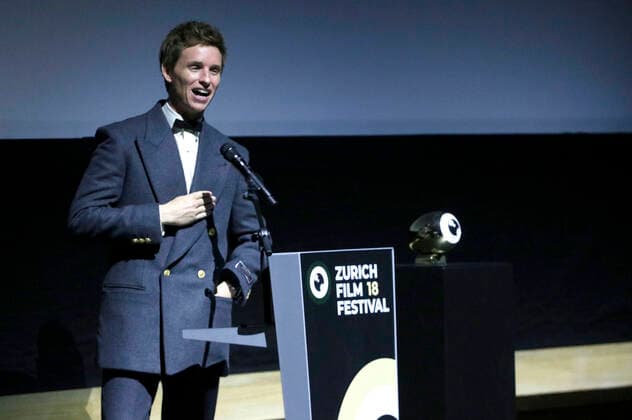 Eddie Redmayne bei der Verleihung des Golden Eye Award an Eddie Redmayne im Rahmen des Screenings des Netflix-Films The Good Nurse auf dem 18. Zurich Film Festival 2022 im Kongresshaus Zürich. Zürich, 25.09.2022