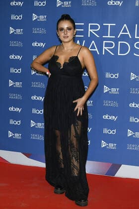 foto IPP Mario Romano Milano 25 9 2019 red carpet Serial Awards 2022 nella foto Velia Bonaffini Italy Photo Press - World Copyright -SERIAL AWARD-