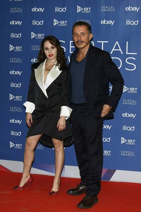foto IPP Mario Romano Milano 25 9 2019 red carpet Serial Awards 2022 nella foto Arianna Becheroni e Michele Alhaique Italy Photo Press - World Copyright -SERIAL AWARD-