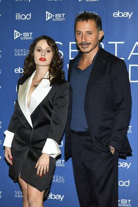 foto IPP Mario Romano Milano 25 9 2019 red carpet Serial Awards 2022 nella foto Arianna Becheroni e Michele Alhaique Italy Photo Press - World Copyright -SERIAL AWARD-