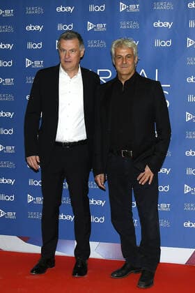 foto IPP Mario Romano Milano 25 9 2019 red carpet Serial Awards 2022 nella foto Pisoni Roberto e Domenico Procacci Italy Photo Press - World Copyright -SERIAL AWARD-