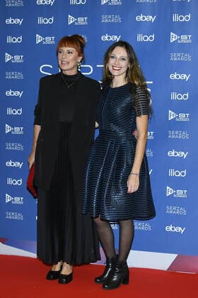 foto IPP Mario Romano Milano 25 9 2019 red carpet Serial Awards 2022 nella foto Francesca Fiore e Sarah Malnerich Italy Photo Press - World Copyright -SERIAL AWARD-