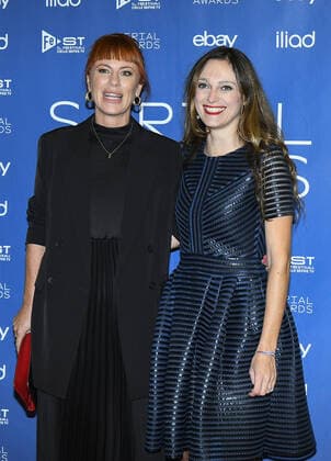 foto IPP Mario Romano Milano 25 9 2019 red carpet Serial Awards 2022 nella foto Francesca Fiore e Sarah Malnerich Italy Photo Press - World Copyright -SERIAL AWARD-