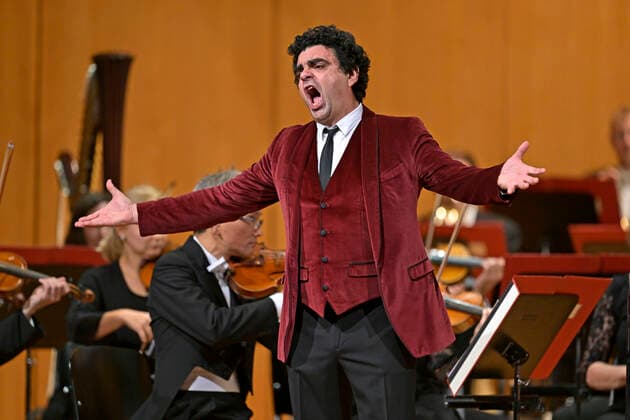 25.09.2022, Internationales Klassikfestival Festival der Nationen 2022 im Kurhaus Bad Wörishofen im Unterallgäu, Gala-Konzert mit Sänger Rolando Villazon (Tenor), Sängerin Emily Pogorelc (Sopran), Philharmonie Baden-Baden 25.09.2022, Klassikfestival Bad Wörishofen 25.09.2022, Klassikfestival Bad Wörishofen