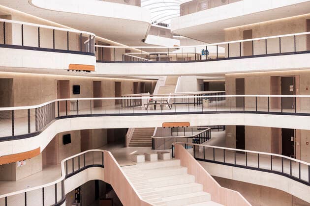 Creative Highlights World Interior of office with corridors and lobby property released, JOSEF12748