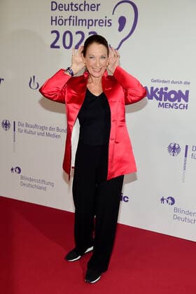 Verleihung des 20. Deutschen Hörfilmpreises Danioela Ziegler Verleihung des 20. Deutschen Hörfilmpreises 2022 in cen BOLLE Festsäle am Spree-Bogeni n Berlin am 27.09.2022