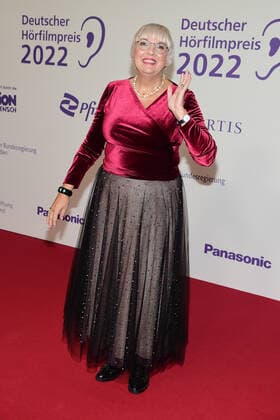 Verleihung des 20. Deutschen Hörfilmpreises Claudia Roth, Staatsministerin für Kultur und Medien der Bundesrepublik Deutschland Verleihung des 20. Deutschen Hörfilmpreises 2022 in cen BOLLE Festsäle am Spree-Bogeni n Berlin am 27.09.2022