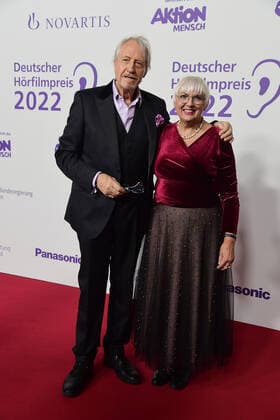 Verleihung des 20. Deutschen Hörfilmpreises Reiner Schöne, Claudia Roth Verleihung des 20. Deutschen Hörfilmpreises 2022 in den BOLLE Festsäle am Spree-Bogeni n Berlin am 27.09.2022