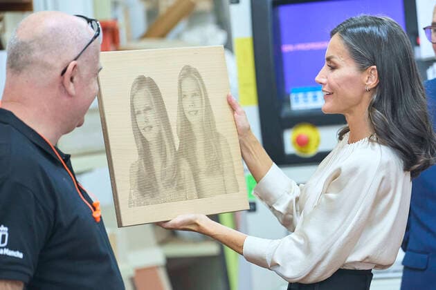 Entertainment Themen der Woche KW39 Entertainment Bilder des Tages 28-09-2022 Albacete Queen Letizia attend the start of the 2022-2023 professional vocational training course CIFP Aguas Nuevas, New Waters, in Albacete. No Spain Â  Copyright: xPPEx