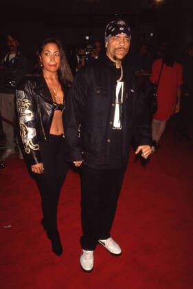 Ice T and Darlene Ortiz at Surviving the Game Hollywood Premiere April 13, 1994 Copyright: xRalphxDominguez MediaPunchx