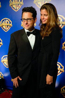 Director J.j. Abrams and actress Katie McGrath attends arrivals for the 58th Annual Primetime Emmy Awards Warner Bros. Television Party at Cicada on August 28, 2006 in Los Angeles, California. USA - 2006 - Warner Bros. Television Party in Los Angeles - Arrivals  Copyright: xJaredxMilgrimx