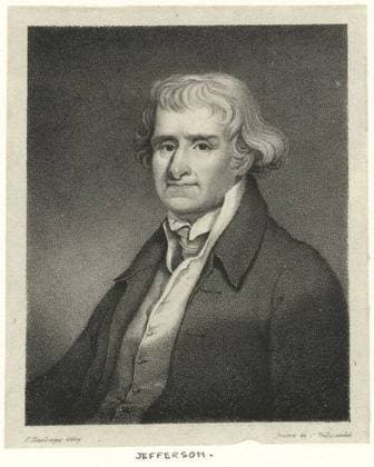 Thomas Jefferson.. Otis, Bass (1784-1861). Prints. 1830. The Miriam and Ira D. Wallach Division of Art, Prints and Photographs: Print Collection. Jefferson, Thomas, 1743-1826 Copyright: xpiemagsx nyplsipie24092022-51513 !ACHTUNG AUFNAHMEDATUM GESCHÄTZT!