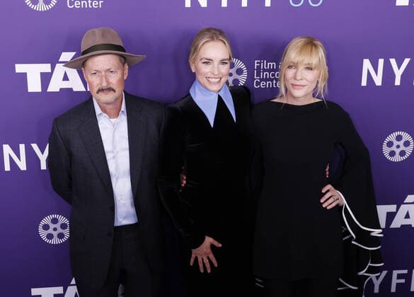 Bilder des Jahres 2022, Entertainment 10 Oktober Cate Blanchett, Nina Hoss and Todd Field arrive at the TAR red carpet event during the 60th New York Film Festival at Alice Tully Hall, Lincoln Center on Monday, October 03, 2022 in New York City. 1 NYP20221003120 JOHNxANGELILLO