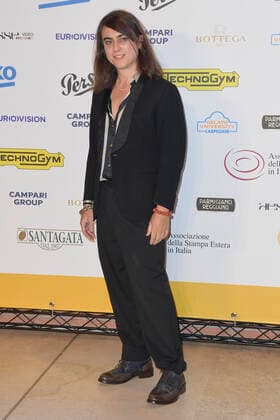 October 4, 2022, Rome, Italy: Francesco Costabile attends at the red carpet of the Globo d oro award 2022 at the Auditorium Parco Della Musica. Rome Italy - ZUMAs197 20221004_zaa_s197_388 Copyright: xCartellixMariox
