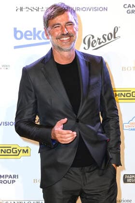 Beppe Convertini bei der 62. Verleihung des Globo d Oro 2022 im Auditorium Parco della Musica. Rom, 04.10.2022