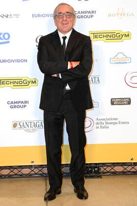 Silvio Orlando bei der 62. Verleihung des Globo d Oro 2022 im Auditorium Parco della Musica. Rom, 04.10.2022