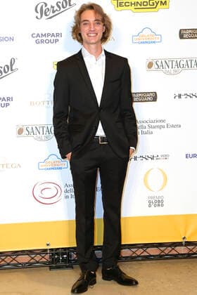 Luca Vergoni bei der 62. Verleihung des Globo d Oro 2022 im Auditorium Parco della Musica. Rom, 04.10.2022