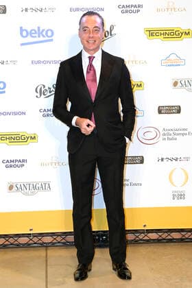 Maurizio Lombardo bei der 62. Verleihung des Globo d Oro 2022 im Auditorium Parco della Musica. Rom, 04.10.2022