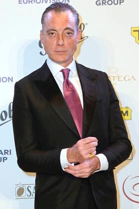 Maurizio Lombardo bei der 62. Verleihung des Globo d Oro 2022 im Auditorium Parco della Musica. Rom, 04.10.2022