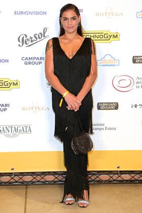 Lina Siciliano bei der 62. Verleihung des Globo d Oro 2022 im Auditorium Parco della Musica. Rom, 04.10.2022