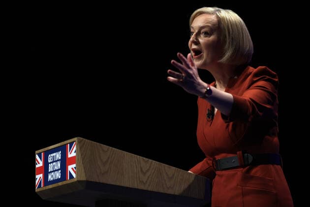 News Themen der Woche KW40 News Bilder des Tages . 05 10 2022. Birmingham, United Kingdom. Conservative Party Conference 2022 Day Three. Conservative Party Conference 2022 at the ICC Birmingham.  xMartynxWheatleyx xi-Imagesx IIM-23813-0017