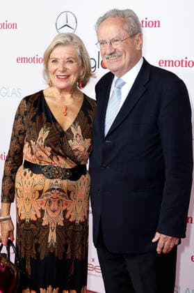 Jutta Speidel und Christian Ude bei der 11. Verleihung des EMOTION Award 2022 im Curio Haus. Hamburg, 05.10.2022