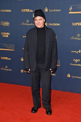 Michael Patrick Kelly bei der GOLDENE HENNE 2022 in der Media City in Leipzig am 07.01.2022 - Roter Teppich
