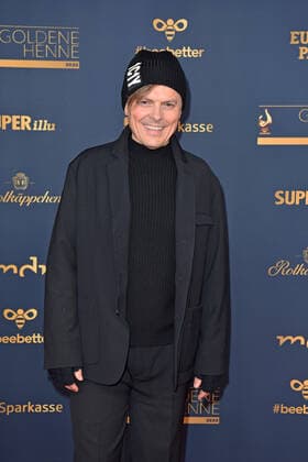 Michael Patrick Kelly bei der GOLDENE HENNE 2022 in der Media City in Leipzig am 07.01.2022 - Roter Teppich