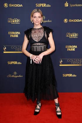 Svenja Jung bei der Verleihung Die Goldene Henne am 7.10.2022 in Leipzig Die Goldene Henne 2022 Verleihung in Leipzig