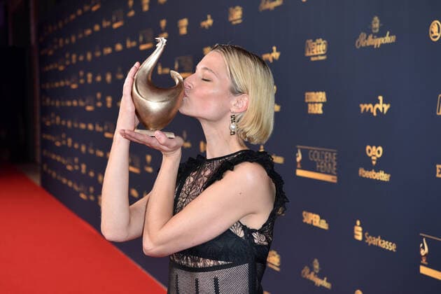 Svenja Jung bei der GOLDENE HENNE 2022 in der Media City in Leipzig am 07.10.2022 - Preisträger