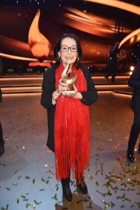 Nana Mouskouri bei der GOLDENE HENNE 2022 in der Media City in Leipzig am 07.10.2022 - Aftershowparty