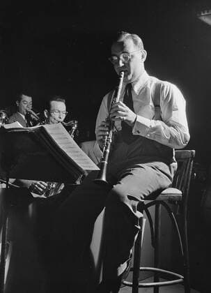 RECORD DATE NOT STATED Portrait of Benny Goodman, 400 Restaurant, New York, N.Y., ca. July 1946 . 1062_16_M_-1953-