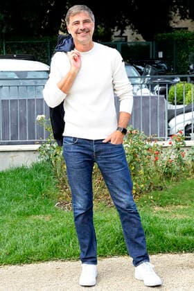 Beppe Convertini beim Tennis & Friends Event im Foro Italico. Rom, 08.10.2022