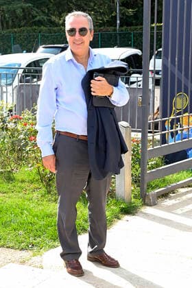 Maurizio Gasparri beim Tennis & Friends Event im Foro Italico. Rom, 08.10.2022