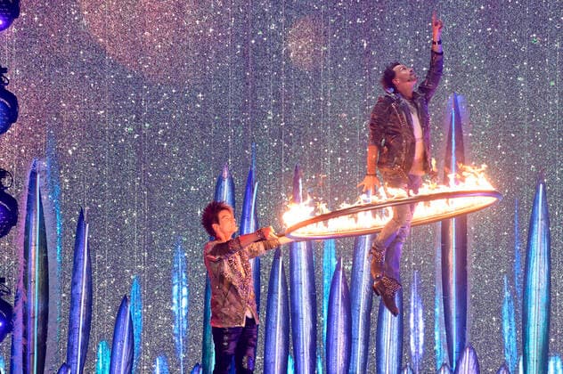 Bilder des Jahres 2022, Entertainment 10 Oktober Entertainment Themen der Woche KW40 Ehrlich Brothers in der ARD-Unterhaltungsshow Verstehen Sie Spass? live im Studio H in Berlin-Adlershof. Berlin, 08.10.2022 *** Ehrlich Brothers in the ARD entertainment show Verstehen Sie Spass live in Studio H in Berlin Adlershof Berlin, 08 10 2022 Foto:xF.xKernx xFuturexImage
