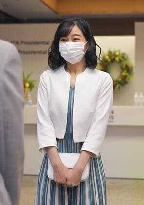 Princess Kako watches tennis tournament in Tokyo Japanese Princess Kako visits Tokyo s Ariake Coliseum to watch the men s singles final at the Rakuten Japan Open tennis championships on Oct. 9, 2022.  A14AA0001344479P