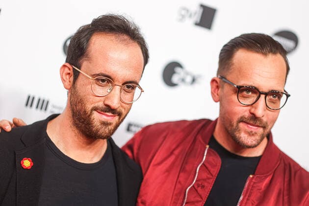 Igor Levit und Danger Dan bei der Verleihung des OPUS Klassik Award 2022 im Konzerthaus Berlin am Gendarmenmarkt. OPUS Klassik 2022