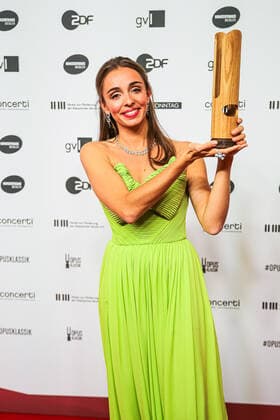 Lea Desandre bei der Verleihung des OPUS Klassik Award 2022 im Konzerthaus Berlin am Gendarmenmarkt. OPUS Klassik 2022