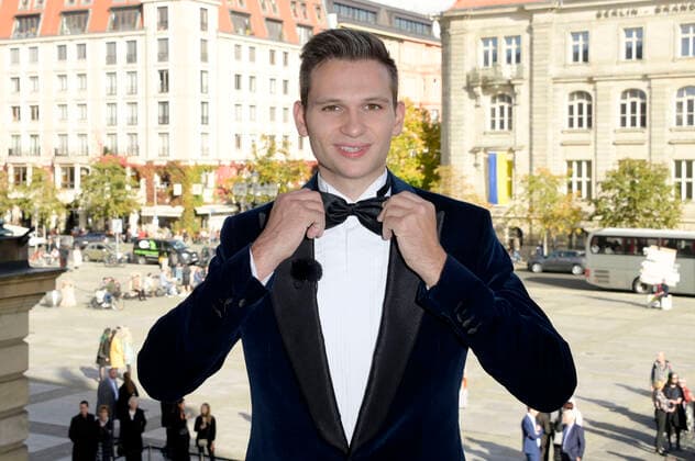 Fabian Köster bei der Verleihung des Opus Klassik 2022 im Konzerthaus am Gendarmenmarkt. Berlin, 09.10.2022